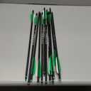 Crossbow Bolts Carbon Arrows 16 18 20 22 Inch Hunting Archery Bio Crossbow Arrows with Moon Nocks 100 Grain Removable Tips (Pack of 12)