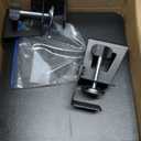 XINLEI Keyboard Tray Under Desk Large C-Clamp 25.6 (30 Including Clamps) x 11.8 Slide-Out Platform Computer Drawer Pull Out Keyboard & Mouse Tray Black DSF4