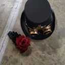 COSDREAMER Women Men Steampunk Top Hats with Goggle Halloween Costume Hats (58cm, B)