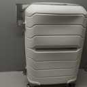 Samsonite Freeform Hardside Carry-On Luggage with Spinner Wheels - Hardshell Suitcase - TSA, Airline-Approved - Expandable Hard Shell, Smooth Rolling Wheels for Lightweight Travel - White