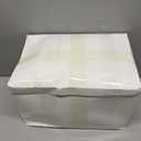 Large Plastic Ice Bucket for Parties 7.5L/8 Quarts, Beverage Tub with Scoop