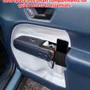 Door Side Storage Box for 2022-2026 Ford Maverick, Door Side Armrest Tray Phone Pocket Grab Handle Organizer Insert Glove Pallet for 2022-2026 Ford Maverick Interior Accessories (4PCS)