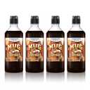 Sodastream Mug Root Beer New Pour Bottle Drink Mix, 4 Pack Mug Root Syrup for Sparkling Water Makers, Control Your Fizz with Sodastream Flavors, 4 x 14.9 Fl Oz (440ml) Makes about 96 Drinks Per Pack (EXP 03/27/27)
