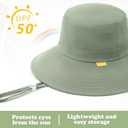 Baby Sun Hat Toddler UPF 50+ Kid Bucket Hats for Girl Summer Cap Boy Sun Protection Caps Wide Brim