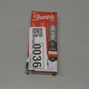 Sharpie Felt Tip Pens, Fine Point (0.4mm), Red, 12 Count