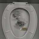 American Standard 5257A65MT.020 Cardiff Slow-Close Elongated Front Toilet Seat, White