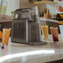 Slushie Machine for Home, 66oz Smart Frozen Drink Maker, 5 Programs & Clean Mode, No-Ice-Needed Slushy Maker for Margaritas, Smoothies, Milkshakes, Cocktails, and Soft Serve Ice Cream (Peach)