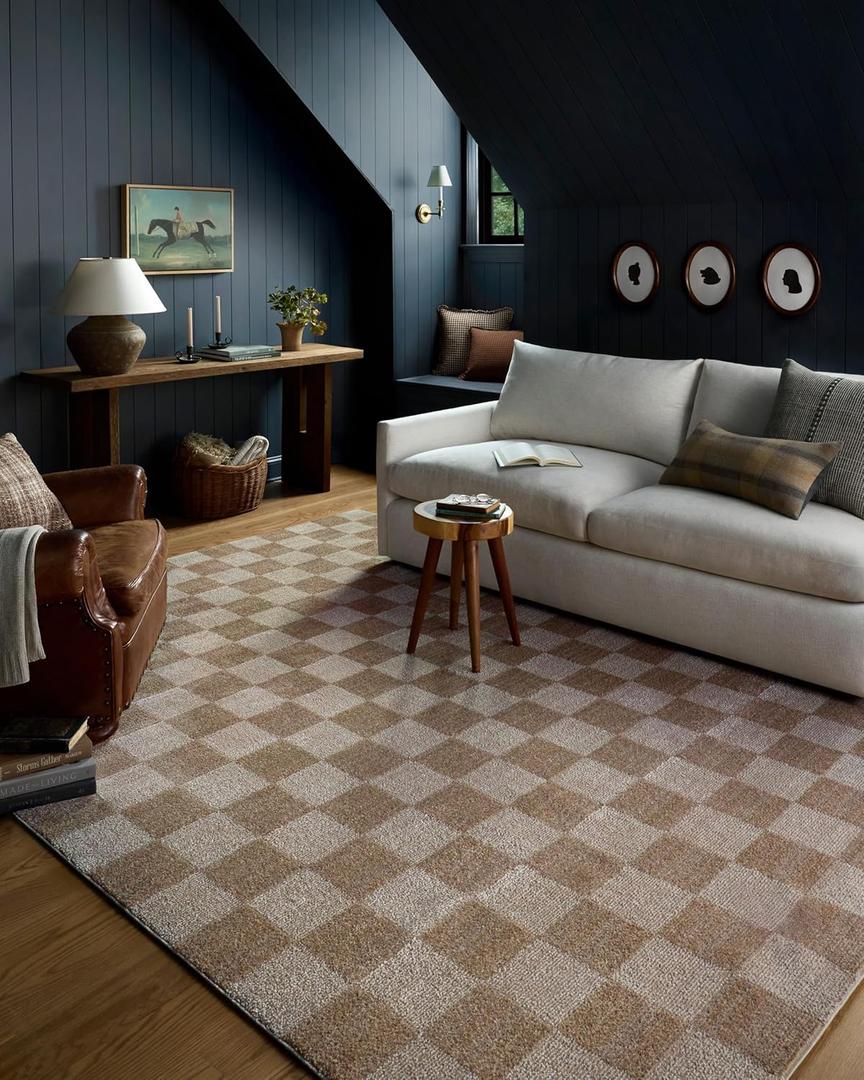 Loloi Chris Loves Julia Calvin Pebble/Ivory 7'-10" x 10' Area Rug
