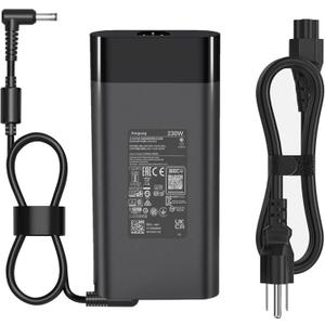 230W 19.5V 11.8A AC Charger Compatible with HP OMEN 16 15 17, Victus 16 15, ZBook Fury G7 G8 G9 G10, ZBook Power Studio G7 G8 G9, Pavilion Gaming Laptop Power Supply Cord (4.5*3.0mm grey Tip)