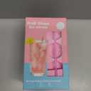 5 x Fruit shape ice straw mold