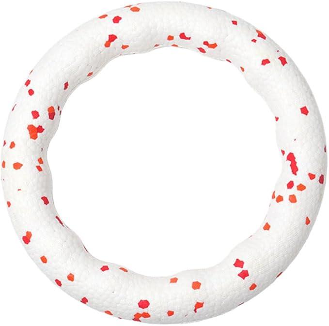 .NUZZLENOOK Dog Chew Toys 7 Inch for Medium Large Dogs Floating Fetch Toy Anxiety Relief Chewers Indoor Outdoor Water Play（Small）