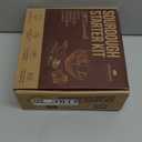 Superbaking Banneton Bread Proofing Basket Set with Silicone Dough Sling, 9" Splinter-Free Proofing Basket, Non-Stick Dutch Oven Liner, Sourdough Starter Kit, Sourdough Bread Baking Supplies & Tools