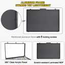Aluminum Trade Show Display Case – 24"x20" Trading Cards Tabletop Showcase