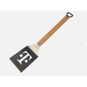 T Mobile 17” Grilling Spatula & Bottle Opener Stainless Steel w Wood Handle