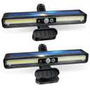 Clip On Solar Motion Lights Outdoor, 2 Pack 3 Modes Fence Lights Solar Powered, 36 LEDs 6500K Waterproof, Portable Security Light for Yard, Camping, Garage