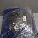 Fluffy Faux Fur Toy Storage Bean Bag Cover, Washable Cover Bean Bags for Adults Kids Teens, Comfy Toddler Bean Bag Chairs Covers, Beanag for Living Room Bedroom Dorm, Bright Blue