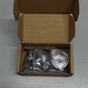 3Pcs Integrated Internal & External Pipe Threading Tool, Bestgle Dual-Function Pipe Thread Cutting Tool for 1/2" & 3/4"& 1" PVC/Plastic Pipes, Electric Drill Compatible Pipe Threader Kit