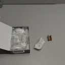 Amerdeco 10 Pack Champagne Bronze Cabinet Knobs 1.46 Inch(37mm) Solid Gold Kitchen Cabinet knobs Rectangle Brushed Brass Drawer Knob for Bathroom Cabinets ZH00013