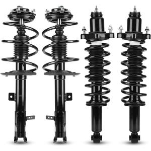 Front & Rear Struts w/Coil Springs for 2007-2012 Dodge Caliber (Exc. RT/SRT-4) / 2007-2010 Jeep Compass / 2007-2010 Jeep Patriot, Shock Absorbers (Fits 172367 172368 172401) 2008 2009 2011