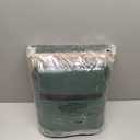 ZOBER Christmas Ornament Storage Box - Stores 200 3" Ornaments with Individual Trays - Tear Proof 600D Oxford Fabric - ornament organizer storage box, Durable Christmas Containers Holder - Green