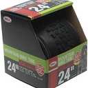 Bell 7091038 Flat Defense Mountain Bike Tire, 24" x 1.75-2.125", Black, 24" x 1.75-2.25", Black - 24" x 1.75-2.25"