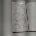 Glasseam Glass Tapered Candlestick Holders: 10Pcs Small Taper Candle Holders Bulk Clear Candle Sticks Holder Decor Short Modern Candle Holder for Table Centerpiece Wedding Christmas Dinner Party