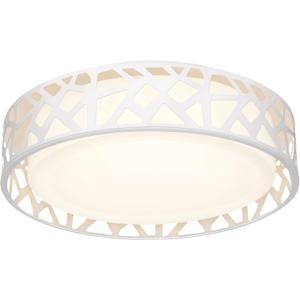 Flush Mount Ceiling Light Fixture, 12 inch 15W 1100 Lumens LED Ceiling Lights, Dimmable 3000K Warm White Light Fixtures Ceiling Mount for Bedroom, Kitchen, Hallway, Stairways
