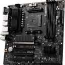 MSI PRO B550M-VC WiFi ProSeries Motherboard (AMD Ryzen 5000 Series, AM4, DDR4, PCIe 4.0, SATA 6Gb/s, M.2, USB 3.2 Gen 2, HDMI/DP, Wi-Fi 6E, Bluetooth 5.2, mATX)