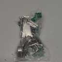 Chibery 2 Pack 180 Degree Soft Close Cabinet Hinges, Lazy Susan & Kitchen Corner, 48mm Hole Distance, Concealed Face Frame & Frameless, Hidden Self Closing, Smooth Slow 3D Adjustment for Fold Cupboard