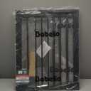 Babelio Baby Gate for Doorways and Stairs, 26-40" Auto Close Dog Gate, PressGuard C5, Easy-Install Pressure Mounted Satey Door, No Drilling Safety Gate for Child and Pets, Black