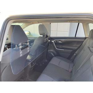 Factory Crafts Rideshare Shield Vehicle Sneeze Guard Interior Safety Barrier Car SUV Taxi Driver Passenger Universal Partition Palclear PVC Easy Clean Superior Material Type R