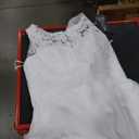 Elegant A Line Plus Size Wedding Dress for Women with Lace Applique Tulle Bridal Gown