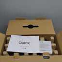 Delta Q Quick Espresso Capsule Machine  Compact Size  Works ONLY with Delta Q Pods (Red)