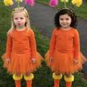 Funny Crew Socks Novelty Costume Accessories Party Favors 6-10yr Small (Yellow)