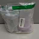 Shaker Bottle Protein Shakes Cup and 10-Ounce/300ML Shaker-Bottle with Whisk Balls, Protein Shaker- Bottles Set, Non-BPA plastic(Bule+Purple(2PCS))