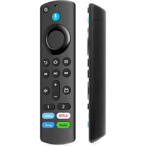 Replacement FireStick Remote for All Fire Smart TV, TV Cube(1st/2nd/3rd Gen), Stick 4K Max/4K (1st/2nd Gen), Stick (2nd/3rd Gen/Lite/HD), Smart TV 3rd Gen, for Insignia-Pioneer-TCL Series TVs