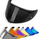 PSLER Helmet Visor for K6 K6s - K6 K6 s Visor Helmet Face Shield Helmet Accessories Replacement for K6 K6s,Dark Black