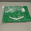 St Patricks Day Sweatshirt Women Shamrock Sweater Notre Dame Shirts Clover Top Irish Gift Long Sleeve Pullover (Green, XL)