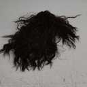 Ponytail Extension, Claw Clip Ponytail Extension 18 Inch Long Dark Brown Curly Clip in Pony Tails Hair Extensions Synthetic Layered Fluffy Clip in Hairpieces for Women