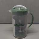 Dr. Brown's Baby Formula Mixing Pitcher with Adjustable Stopper, Locking Lid, & No Drip Spout, 32oz, BPA Free, Olive