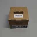 12oz Insulated Vacuum Food Jar with Buckle Lid Wide Mouth Soup Thermo for Hot Food Kids Leakproof Stainless Steel Lunch Container (Blue-Dinosaur)