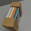 VIOLABBEY 4x6 Picture Frames Set of 4, Colorful Photo Frame of Modern Style, High Definition Tempered Real Glass, Wall Mounted or Tabletop Display (Blue+Light Blue+Orange+Apricot)
