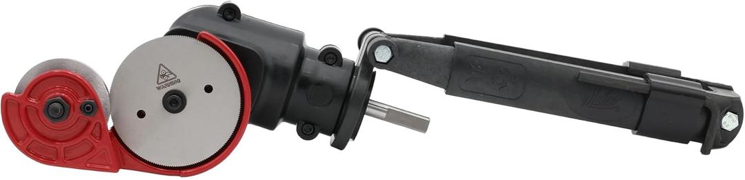 Malco TurboShear TSPC1 Rotary Panel Cutter Drill Attachment for Cutting Metal, Vinyl, Ribbed Roofing & Wall Panels Dual Cutting Wheels, 22-Gauge Capacity, Clean & Precise Cuts