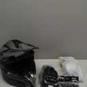 DOT Adult Dirt Bike Helmet with Goggles Gloves & Mask Adjustable Sun Visor Motorcycle Adult ATV Helmet Off-Road Motocross Downhill Moped MX BMX for Unisex Adult-188-Black Star, M