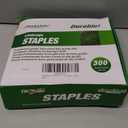 AMAGABELI GARDEN & HOME 300 Pack Galvanized Landscape Staples 8 Inch 11 Gauge Garden Staples Garden Stakes Plant Cover Stakes U-Shaped Landscape Stakes Landscape Pins for Weed Barrier Fabric