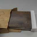 BAYKA Floating Shelves, 22.5 inches Rustic Wood Wall Shelves for BathroomBedroom, Living Room, Kitchen & Book, Hanging Display Decor Organization Shelf with 22 lbs Capacity (Rustic Brown)