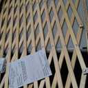 Evenflo Expansion Walk-Thru Room Divider Baby Gate (Natural Wood)