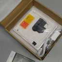 Vintage CD Player with Bluetooth & Type-C - Lossless Audio, 4000mAh Battery, Anti-Skip Protection for Bedtime Stories/Prenatal Education (White)