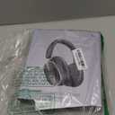 Active Noise Cancelling Headphones,120H Playtime Bluetooth 6.0 Wireless Headphones with Power Display & 6-Mic ENC Calls, 360 Spatial Audio Over Ear Headphones Foldable Headset for Travel Office Game