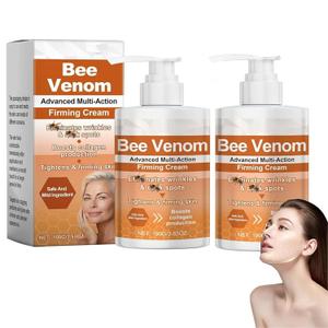 Bee Advanced Multi-Action Firming Cream2025 New Professional Bee Venom Skin Firming Wrinkle Reducing Cream, Tightening & Moisturizing Body for all Skin Types (2 Pack)